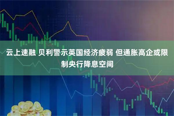 云上速融 贝利警示英国经济疲弱 但通胀高企或限制央行降息空间